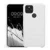 Etui Kwmobile do Google Pixel 5, białe, silikonowe, 53633.48