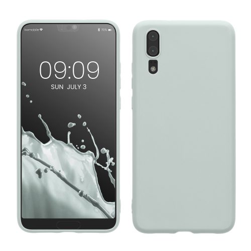 Etui Kwmobile do Huawei P20, Niebieski, Silikon, 44212.200