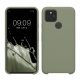 Etui Kwmobile do Google Pixel 5, zielone, silikonowe, 53633.172