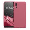 Etui Kwmobile do Huawei P20, różowe, silikonowe, 44212.167