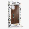 Etui Kwmobile do Apple iPhone 13, wielokolorowe, drewno/silikon, 55953.18