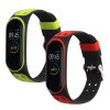 Zestaw 2 pasków Kwmobile do Xiaomi Mi Band 4, czerwony/zielony, silikon, 58889.04