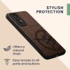 Etui Kwmobile do Xiaomi 12 Lite 5G, wielokolorowe, drewno/silikon, 59408.03