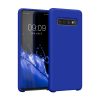 Etui Kwmobile do Samsunga Galaxy S10, niebieskie, silikonowe, 47732.134