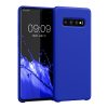 Etui Kwmobile do Samsunga Galaxy S10 Plus, niebieskie, silikonowe, 49028.134