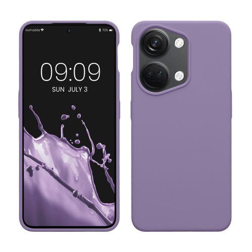 Etui Kwmobile do OnePlus Nord 3 5G, fioletowe, silikonowe, 61766.222