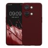 Etui Kwmobile do OnePlus Nord 3 5G, ciemnoczerwony, silikon, 61767.190