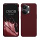 Etui Kwmobile do OnePlus Nord 3 5G, ciemnoczerwony, silikon, 61766.190