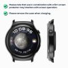 Zestaw 2 etui Kwmobile ze szkłem ochronnym do zegarka Huawei Watch 4, przezroczysty, plastikowy, 61909.02