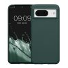 Etui Kwmobile do Google Pixel 8, ciemnozielone, silikonowe, 61855.171