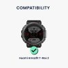 Pasek Kwmobile do Amazfit T-Rex 2, czarny, stal, 61973.68