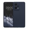 Etui Kwmobile do Xiaomi Redmi Note 12 Pro 5G, granatowy, silikon, KWM000018BO008C