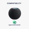 Etui Kwmobile do Apple HomePod Mini, czarne, silikonowe, KWM000024SP001C