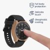 Zestaw 2 etui Kwmobile ze szkłem ochronnym do Samsung Galaxy Watch 6, kremowy/przezroczysty, plastikowy, KWM000024TC002C