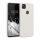 Etui Kwmobile do Google Pixel 4a, białe, silikonowe, KWM000011JE041C