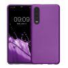 Etui Kwmobile do Huawei P30, fioletowe, silikonowe, KWM000009MG011C