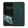 Etui Kwmobile do Huawei P20, Ciemnozielone, Silikon, KWM0000193F004C