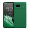 Etui Kwmobile do Google Pixel 7a, zielone, silikonowe, KWM000019YE020C