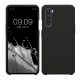 Etui Kwmobile do OnePlus Nord, czarne, silikonowe, KWM0000117M033C