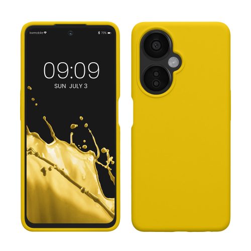 Etui Kwmobile do OnePlus Nord CE 3 Lite/Nord N30, żółte, silikonowe, KWM000018XT008C