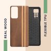 Etui Kwmobile do Xiaomi Redmi Note 11 Pro/Redmi Note 11 Pro 5G/Redmi Note 12 Pro, brązowy, drewno, KWM0000151I015C