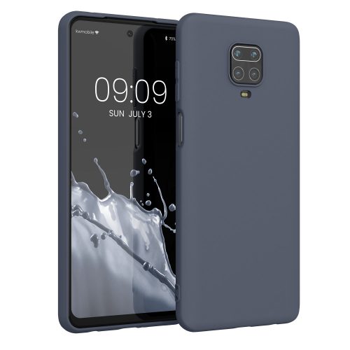 Etui Kwmobile do Xiaomi Redmi Note 9S/Redmi Note 9 Pro/Redmi Note 9 Pro Max, granatowy, silikon, KWM000011AH047C