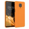 Etui Kwmobile do Xiaomi Redmi Note 9S/Redmi Note 9 Pro/Redmi Note 9 Pro Max, pomarańczowe, silikonowe, KWM000011AH048C