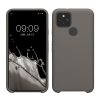 Etui Kwmobile do Google Pixel 5, szare, silikonowe, KWM0000122K029C