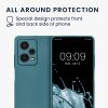 Etui Kwmobile do Xiaomi Redmi Note 12 Pro 5G, niebieskie, silikonowe, KWM000018CO006C