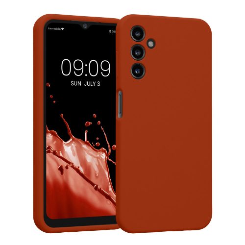 Etui Kwmobile do Samsunga Galaxy A14 5G, Pomarańczowe, Silikonowe, KWM000018GD030C