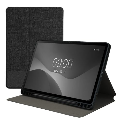 Etui Kwmobile do Samsung Galaxy Tab S9, czarne, tekstylne, KWM000023PO001C