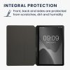 Etui Kwmobile do Samsunga Galaxy Tab S9 Plus/Galaxy Tab S9 FE Plus, czarne, tekstylne, KWM000023PP001C