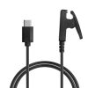 Kabel ładujący USB Kwmobile do Garmin vivomove Trend / Lily / HR / Forerunner 35 / 30 / 735XT, czarny, plastikowy, KWM000024UH001C