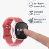 Zestaw 2 osłon Kwmobile ze szkłem ochronnym do Fitbit Versa 4/Sense 2, przezroczysty, plastikowy, KWM000024UJ001C