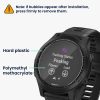 Zestaw 2 folii ochronnych Kwmobile do Garmin Forerunner 945, przezroczysty/czarny, polimer, KWM000024VA001C