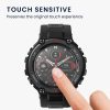 Zestaw 2 folii ochronnych Kwmobile do Amazfit T-Rex Pro, przezroczysty/czarny, polimer, KWM000024VD001C