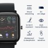 Zestaw 2 folii ochronnych Kwmobile do Amazfit GTS 2 Mini, przezroczysty/czarny, polimer, KWM000024VG001C