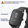 Zestaw 2 folii ochronnych Kwmobile do Amazfit Bip 3, przezroczysty/czarny, polimer, KWM000024VH001C