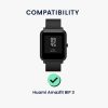 Zestaw 2 folii ochronnych Kwmobile do Amazfit Bip 3, przezroczysty/czarny, polimer, KWM000024VH001C