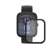 Zestaw 2 folii ochronnych Kwmobile do Amazfit Bip 3 Pro, przezroczysty/czarny, polimer, KWM000024VI001C