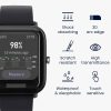 Zestaw 2 folii ochronnych Kwmobile do Amazfit Bip U/Bip U Pro, przezroczysty/czarny, polimer, KWM000024VJ001C