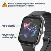 Zestaw 2 folii ochronnych Kwmobile do Amazfit GTS 3, przezroczysty/czarny, polimer, KWM000024VK001C