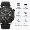 Zestaw 2 folii ochronnych Kwmobile do Amazfit GTR 4, przezroczysty/czarny, polimer, KWM000024VN001C