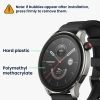 Zestaw 2 folii ochronnych Kwmobile do Amazfit GTR 4, przezroczysty/czarny, polimer, KWM000024VN001C