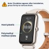 Zestaw 2 folii ochronnych Kwmobile do Huawei Watch Fit mini, przezroczysty/czarny, polimerowy, KWM000024VT001C