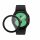 Zestaw 2 folii ochronnych Kwmobile do zegarka Samsung Galaxy Watch 4, przezroczysty/czarny, polimerowy, KWM000024WD001C