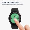 Zestaw 2 folii ochronnych Kwmobile do zegarka Samsung Galaxy Watch 4, przezroczysty/czarny, polimerowy, KWM000024WD001C