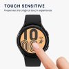 Zestaw 2 folii ochronnych Kwmobile do zegarka Samsung Galaxy Watch 4, przezroczysty/czarny, polimerowy, KWM000024WE001C