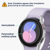 Zestaw 2 folii ochronnych Kwmobile do zegarka Samsung Galaxy Watch 5, przezroczysty/czarny, polimerowy, KWM000024WF001C