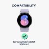 Zestaw 2 folii ochronnych Kwmobile do zegarka Samsung Galaxy Watch 5, przezroczysty/czarny, polimerowy, KWM000024WF001C